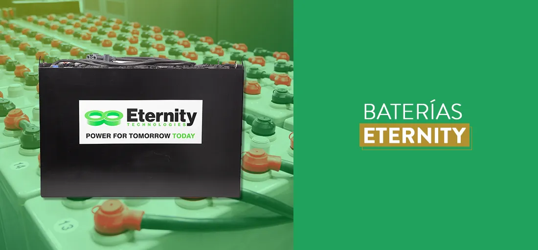 Batería traccionaria Eternity para equipos eléctricos